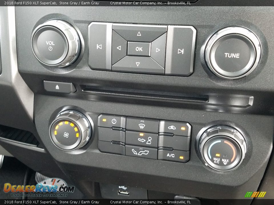 2018 Ford F150 XLT SuperCab Stone Gray / Earth Gray Photo #16
