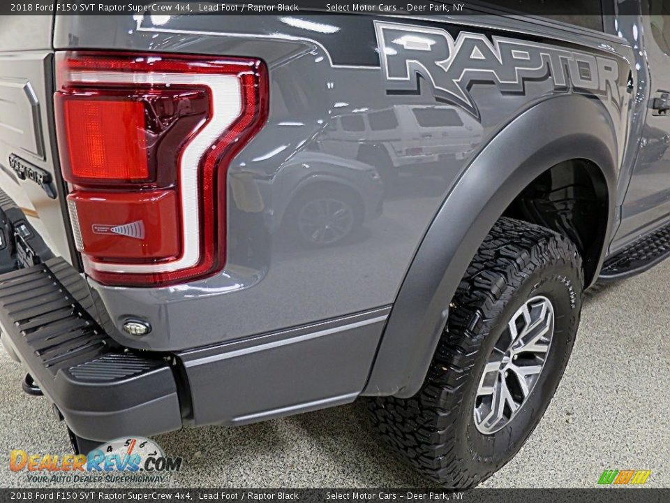 2018 Ford F150 SVT Raptor SuperCrew 4x4 Lead Foot / Raptor Black Photo #7