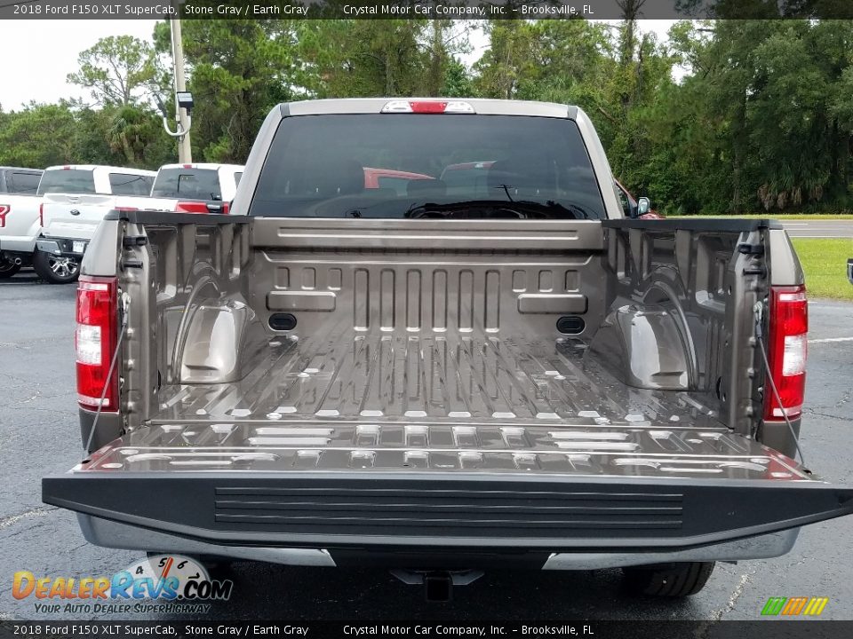 2018 Ford F150 XLT SuperCab Stone Gray / Earth Gray Photo #19