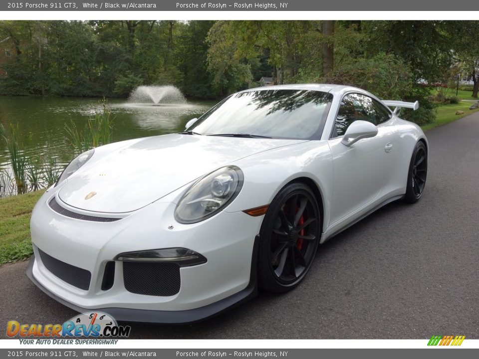 2015 Porsche 911 GT3 White / Black w/Alcantara Photo #1