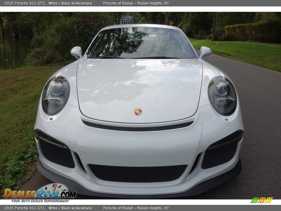 2015 Porsche 911 GT3 White / Black w/Alcantara Photo #2