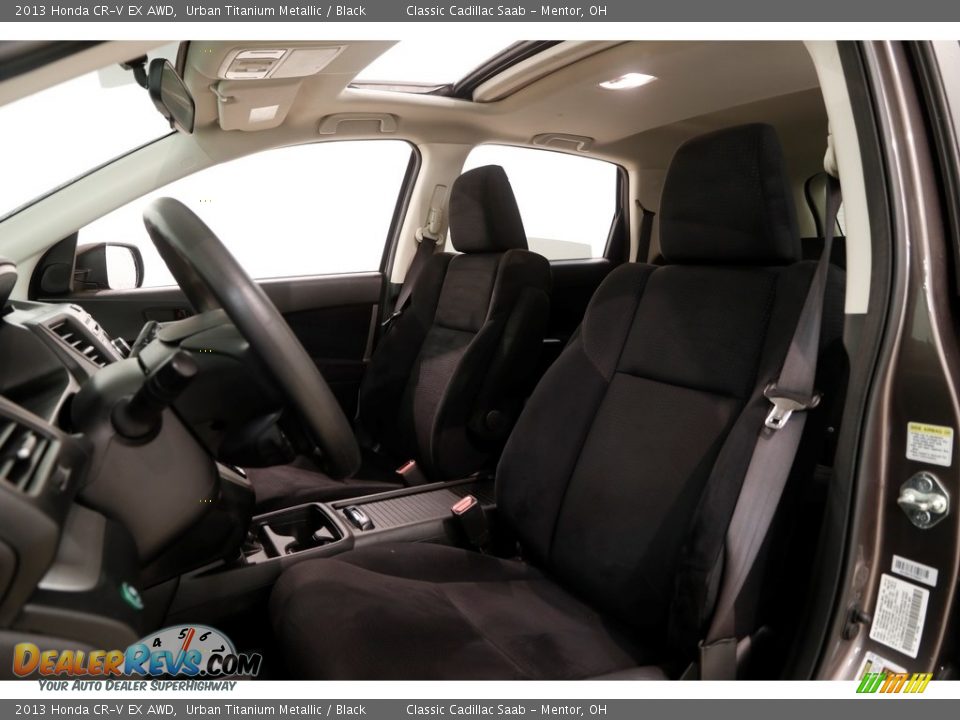 2013 Honda CR-V EX AWD Urban Titanium Metallic / Black Photo #6