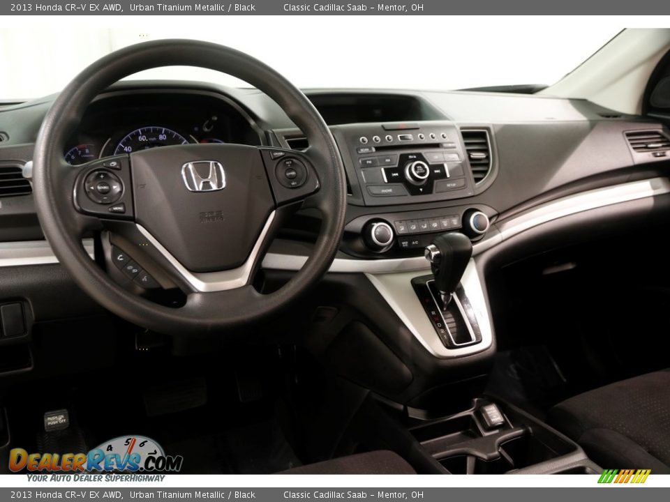 2013 Honda CR-V EX AWD Urban Titanium Metallic / Black Photo #7