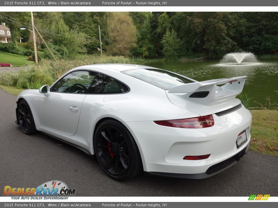 2015 Porsche 911 GT3 White / Black w/Alcantara Photo #4