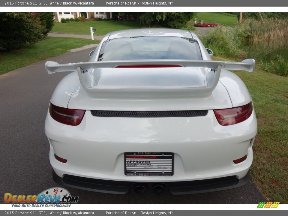 2015 Porsche 911 GT3 White / Black w/Alcantara Photo #5