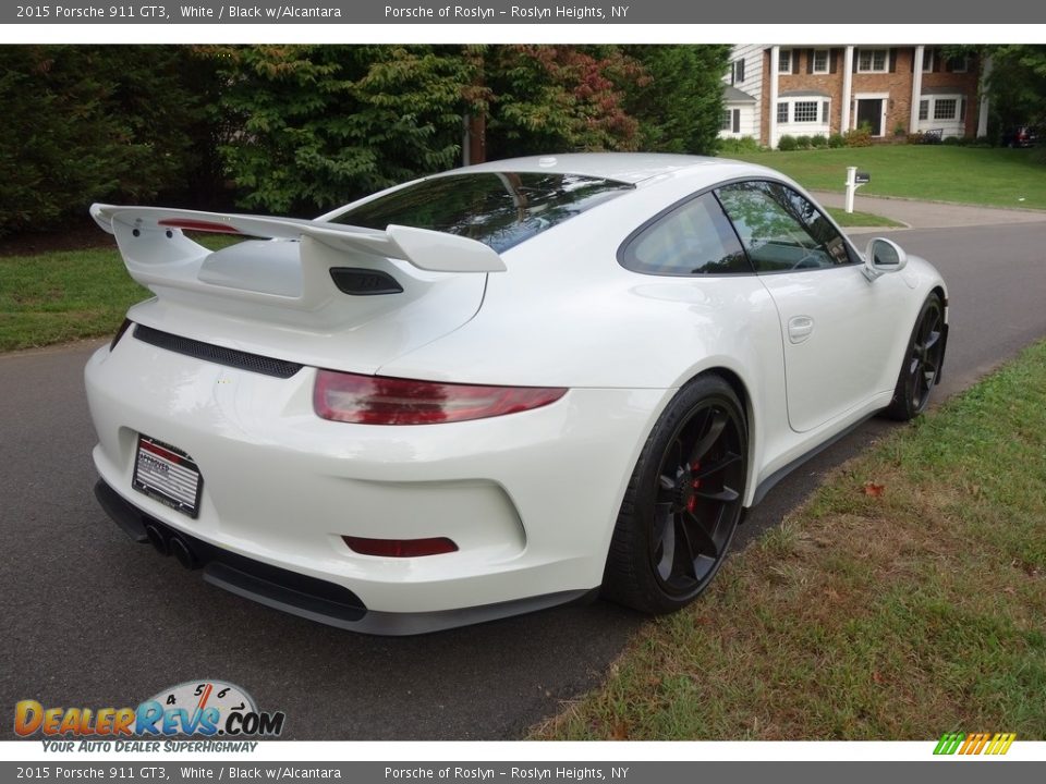 2015 Porsche 911 GT3 White / Black w/Alcantara Photo #6