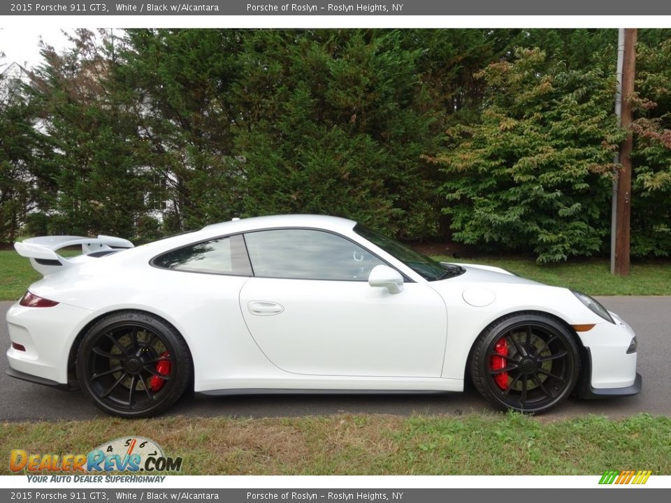 2015 Porsche 911 GT3 White / Black w/Alcantara Photo #7
