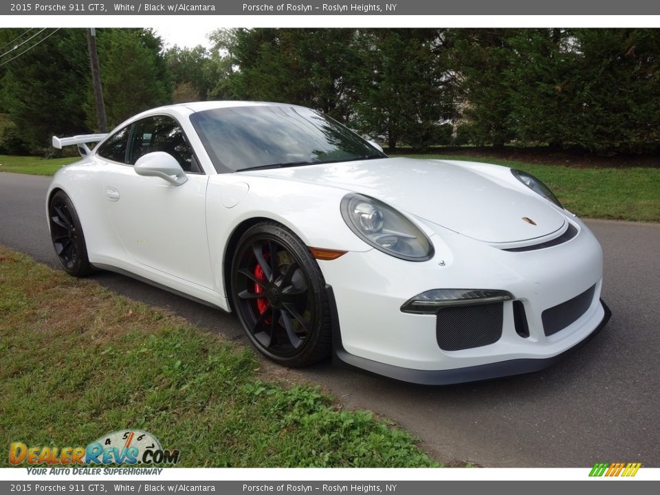 2015 Porsche 911 GT3 White / Black w/Alcantara Photo #8