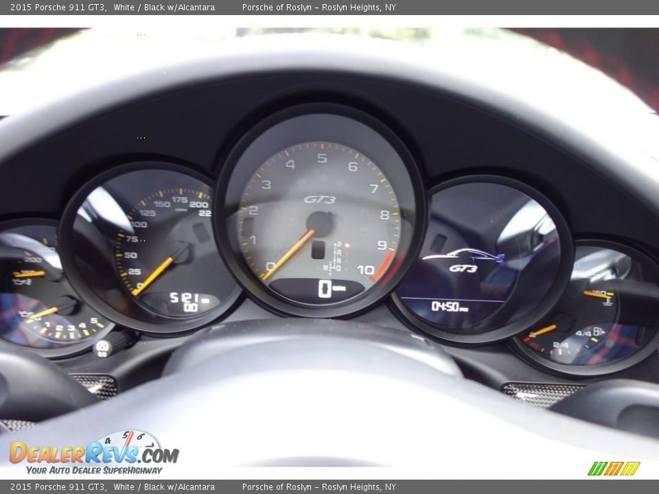 2015 Porsche 911 GT3 White / Black w/Alcantara Photo #18