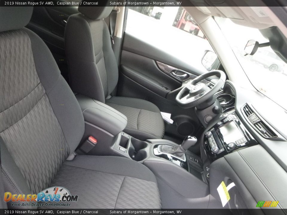 Charcoal Interior - 2019 Nissan Rogue SV AWD Photo #10
