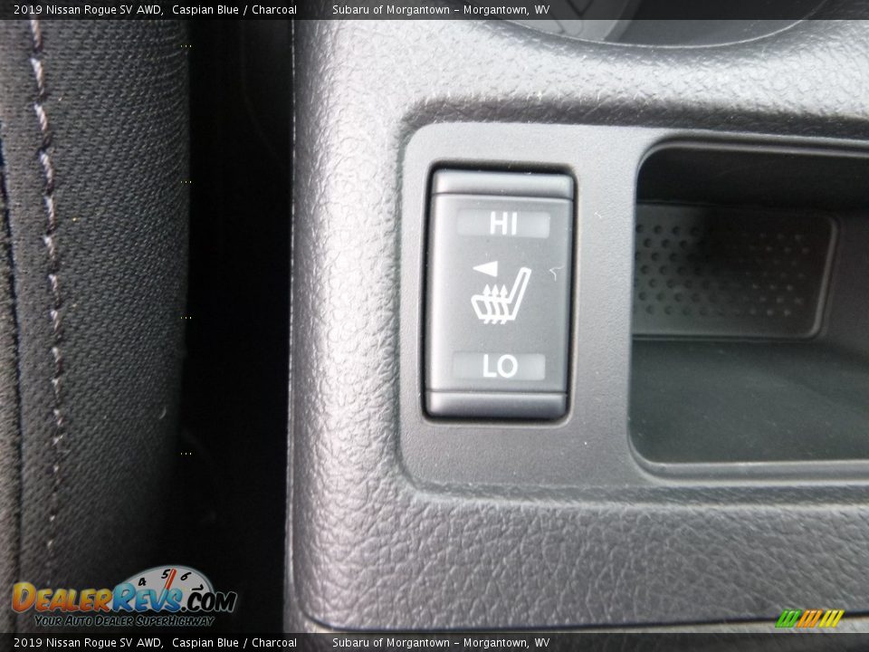 2019 Nissan Rogue SV AWD Caspian Blue / Charcoal Photo #16