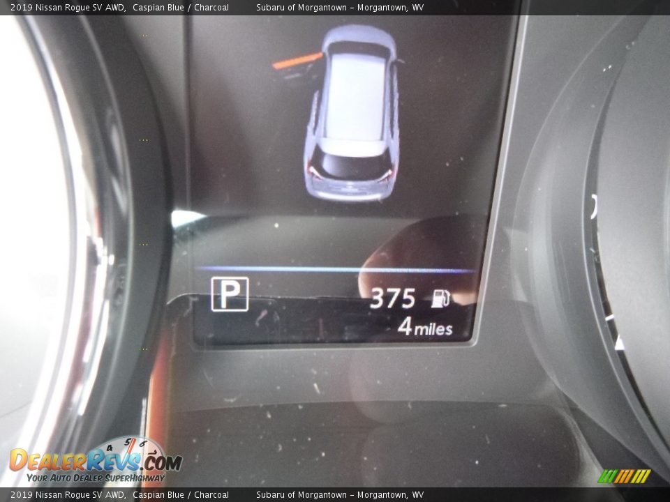 2019 Nissan Rogue SV AWD Caspian Blue / Charcoal Photo #20
