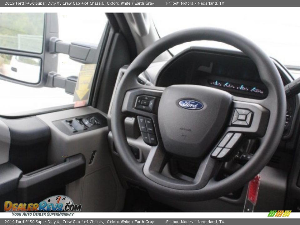 2019 Ford F450 Super Duty XL Crew Cab 4x4 Chassis Steering Wheel Photo #23