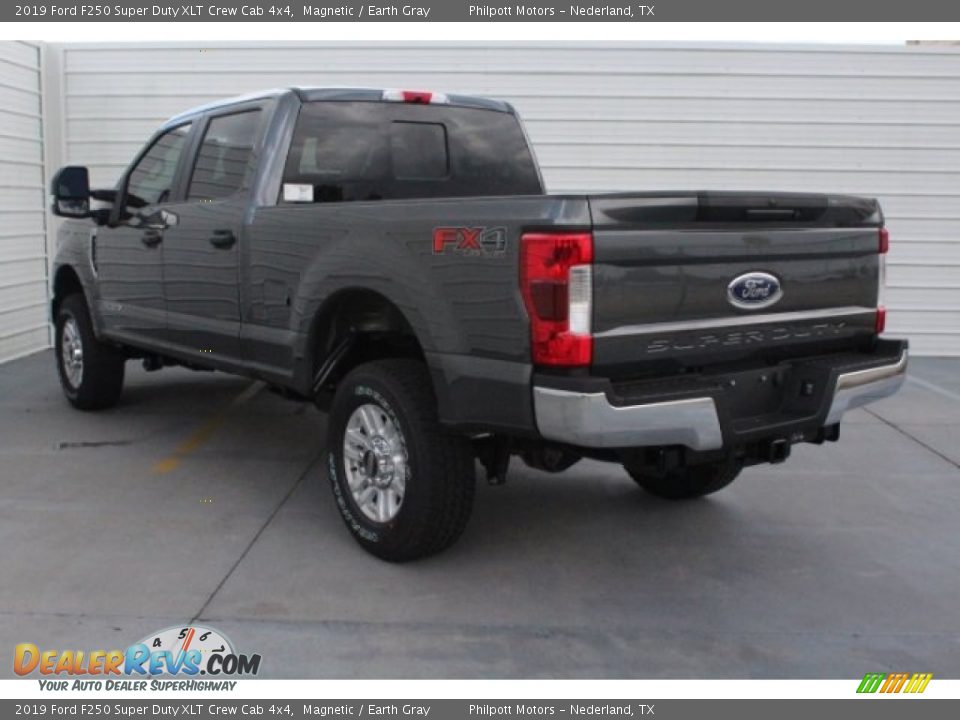 2019 Ford F250 Super Duty XLT Crew Cab 4x4 Magnetic / Earth Gray Photo #7