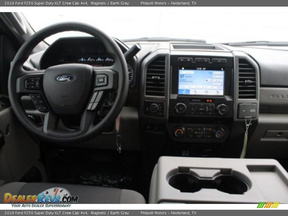 2019 Ford F250 Super Duty XLT Crew Cab 4x4 Magnetic / Earth Gray Photo #23