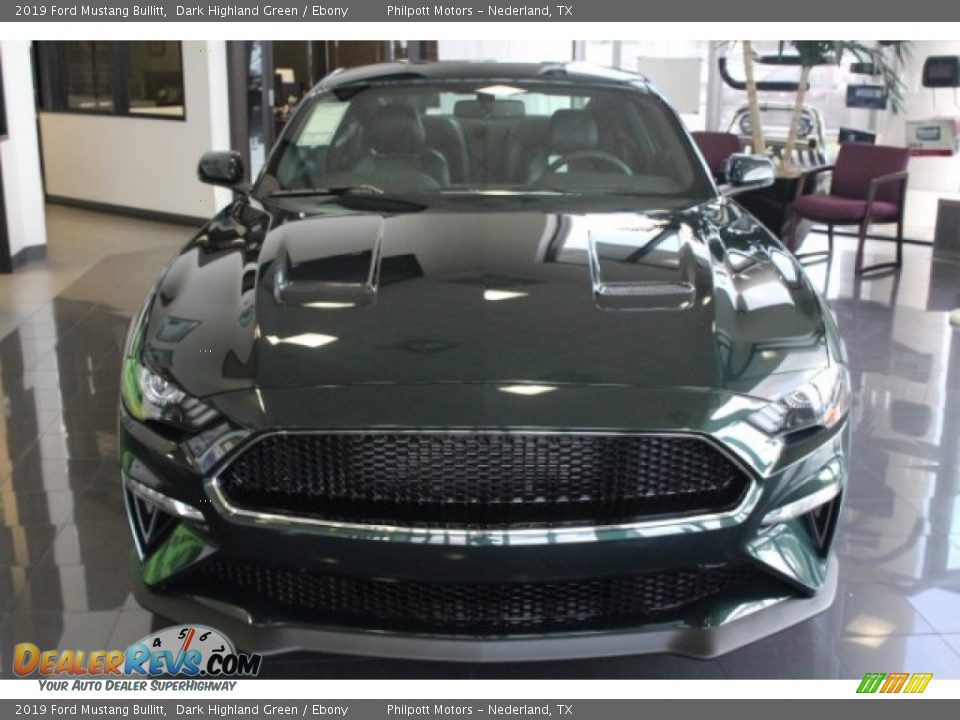 2019 Ford Mustang Bullitt Dark Highland Green / Ebony Photo #2