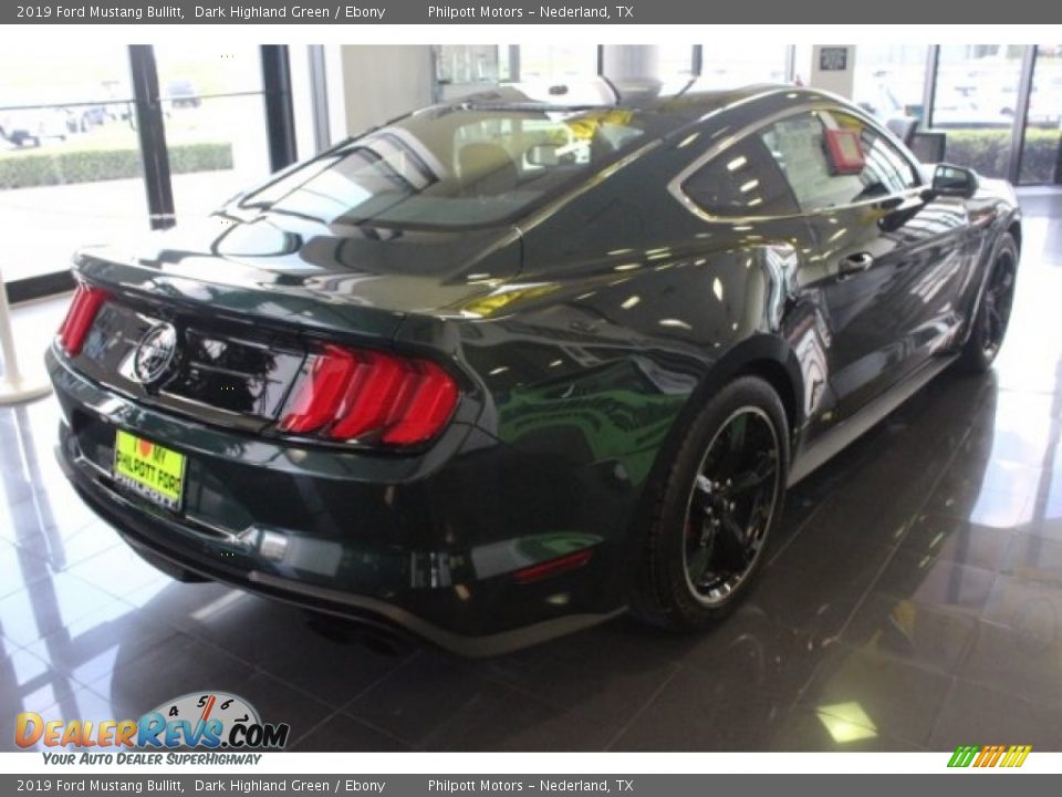 2019 Ford Mustang Bullitt Dark Highland Green / Ebony Photo #8