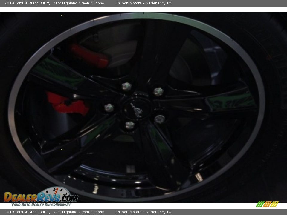 2019 Ford Mustang Bullitt Dark Highland Green / Ebony Photo #10