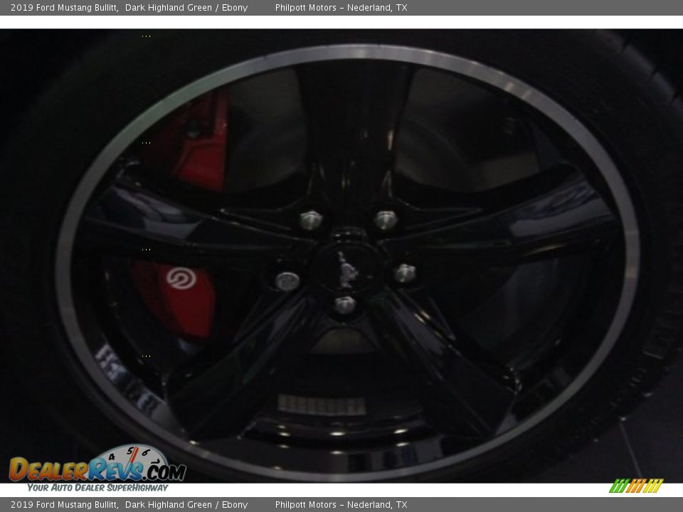 2019 Ford Mustang Bullitt Dark Highland Green / Ebony Photo #11