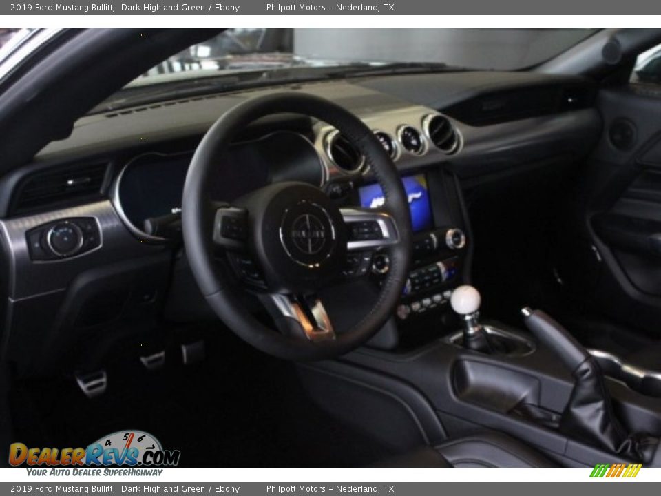 2019 Ford Mustang Bullitt Dark Highland Green / Ebony Photo #13