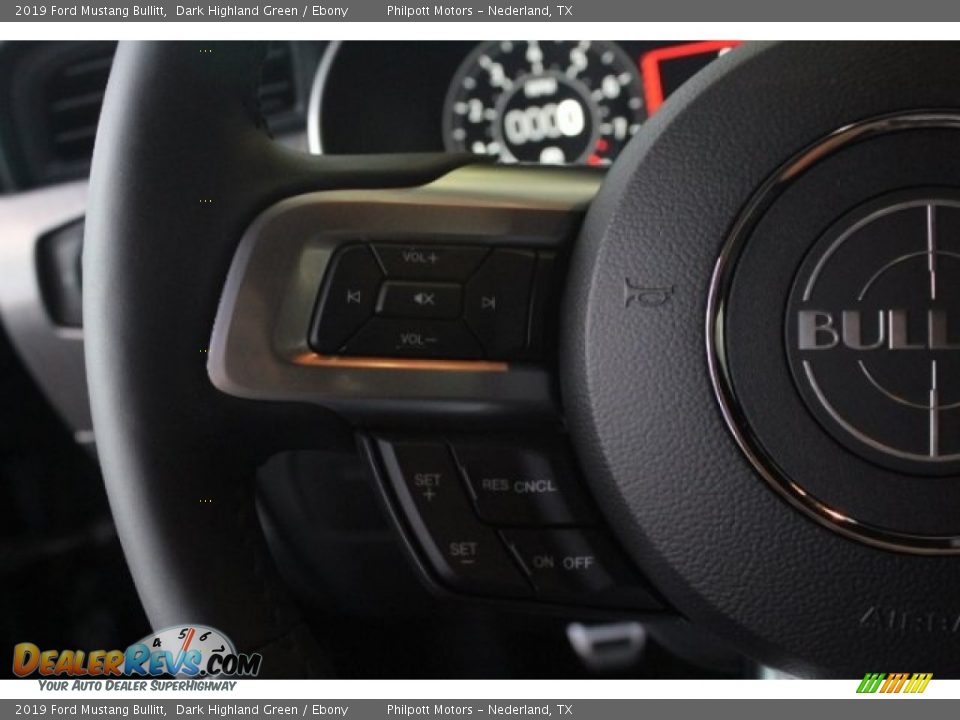 2019 Ford Mustang Bullitt Dark Highland Green / Ebony Photo #21
