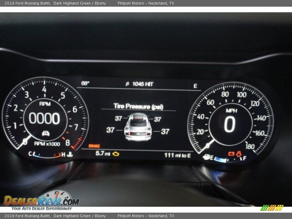 2019 Ford Mustang Bullitt Gauges Photo #23
