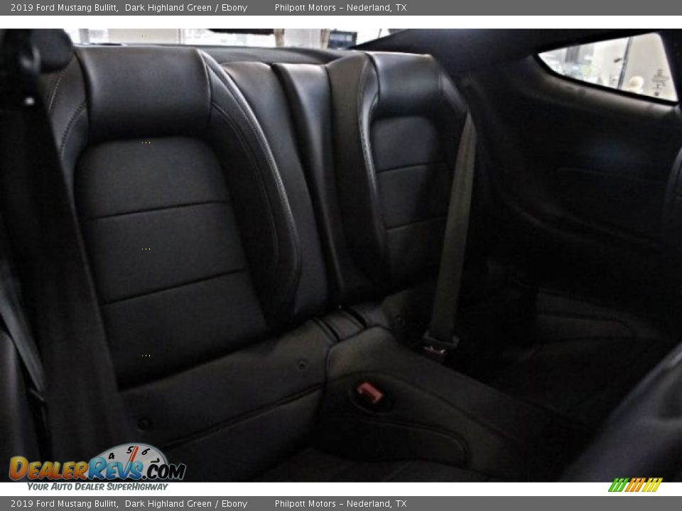 Rear Seat of 2019 Ford Mustang Bullitt Photo #30