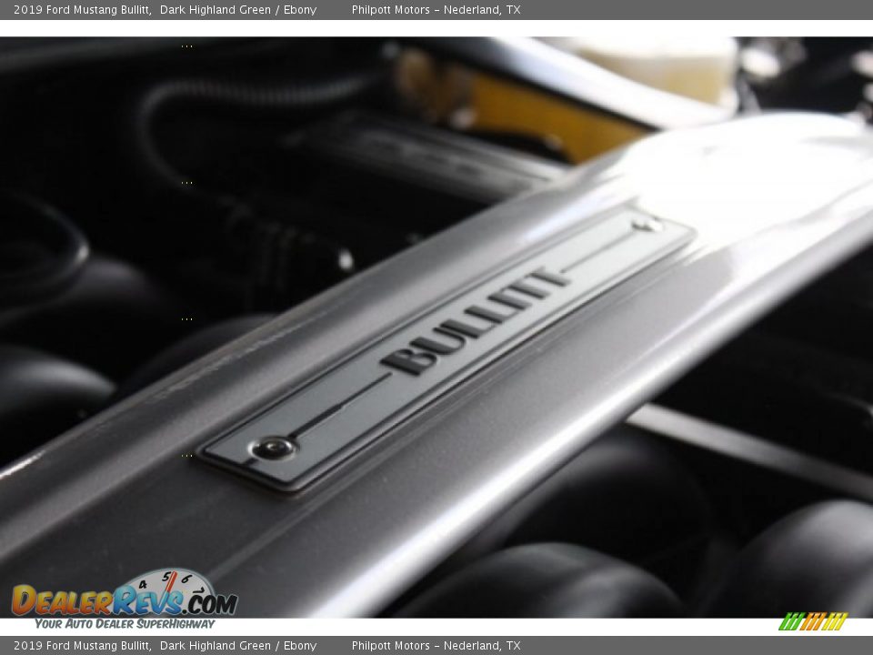 2019 Ford Mustang Bullitt Dark Highland Green / Ebony Photo #32