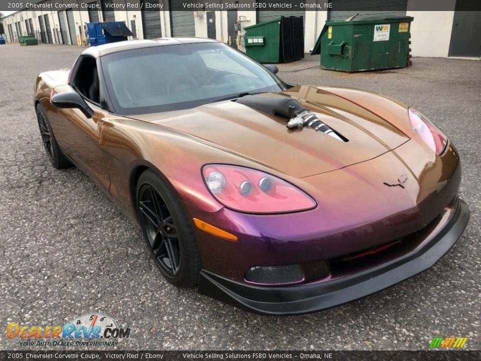 2005 Chevrolet Corvette Coupe Victory Red / Ebony Photo #1