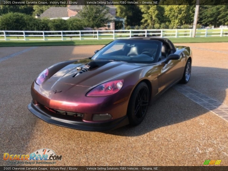 2005 Chevrolet Corvette Coupe Victory Red / Ebony Photo #8