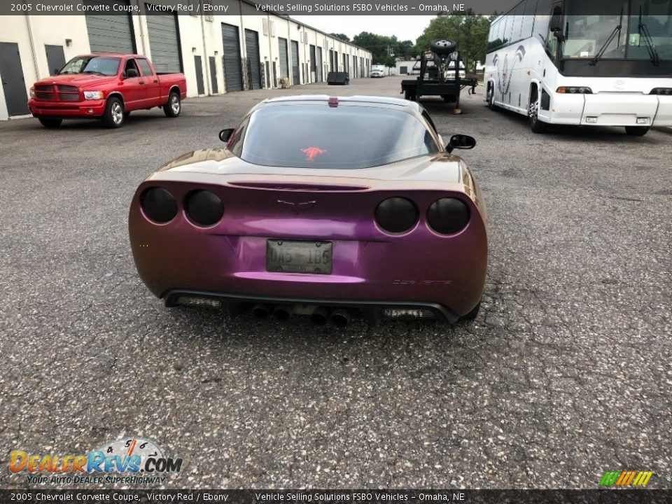 2005 Chevrolet Corvette Coupe Victory Red / Ebony Photo #9