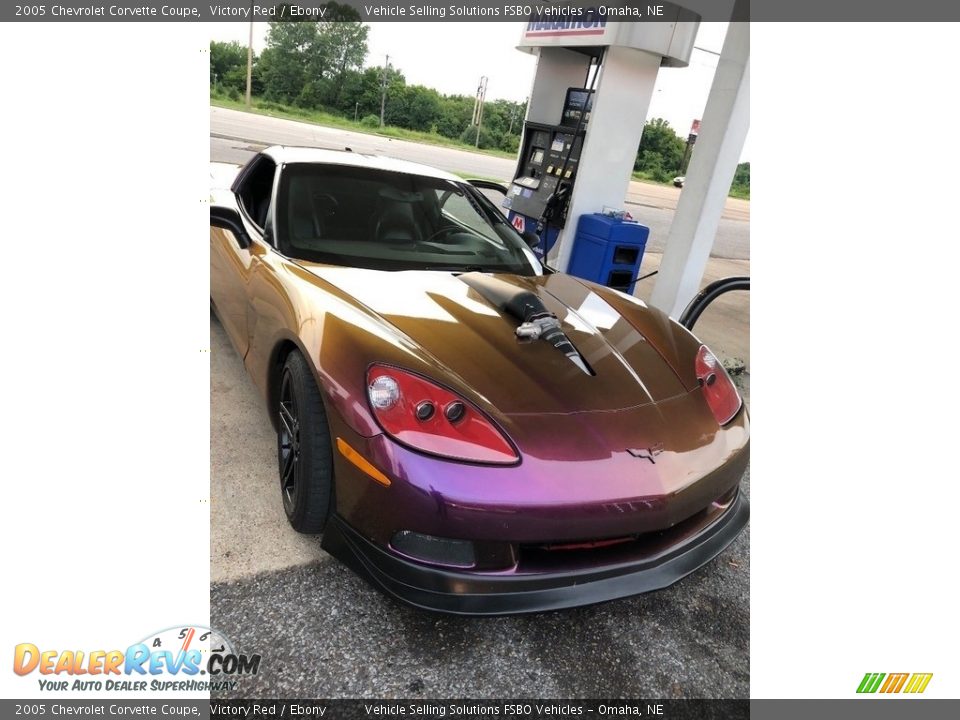 2005 Chevrolet Corvette Coupe Victory Red / Ebony Photo #12