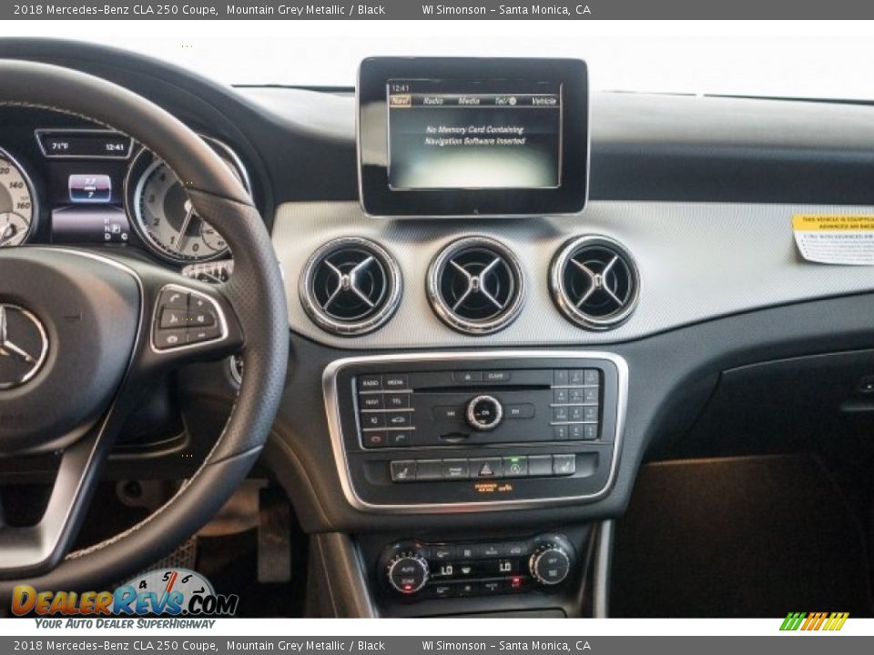 2018 Mercedes-Benz CLA 250 Coupe Mountain Grey Metallic / Black Photo #7