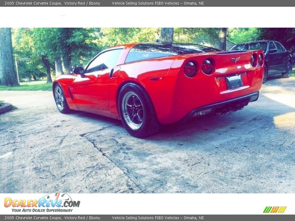 2005 Chevrolet Corvette Coupe Victory Red / Ebony Photo #17