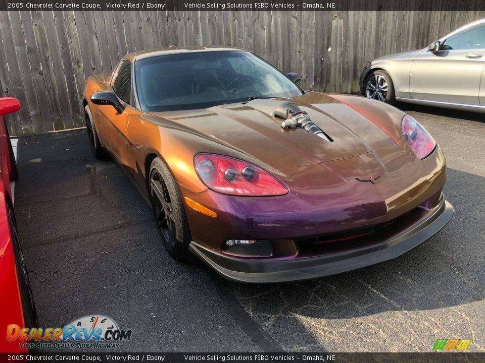 2005 Chevrolet Corvette Coupe Victory Red / Ebony Photo #18