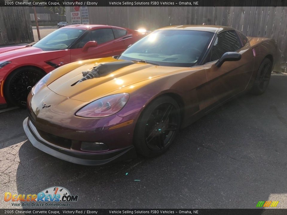 2005 Chevrolet Corvette Coupe Victory Red / Ebony Photo #20