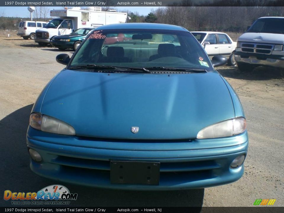 1997 Dodge Intrepid Sedan Island Teal Satin Glow / Gray Photo #1