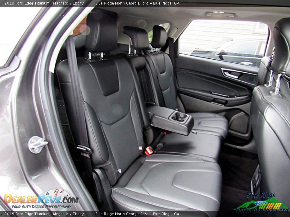 2018 Ford Edge Titanium Magnetic / Ebony Photo #12