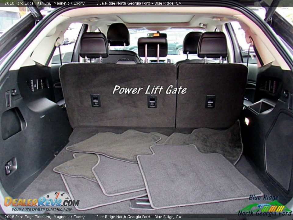 2018 Ford Edge Titanium Magnetic / Ebony Photo #13