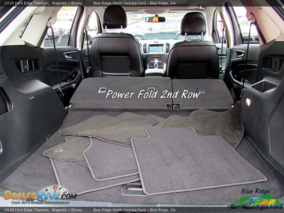 2018 Ford Edge Titanium Magnetic / Ebony Photo #14