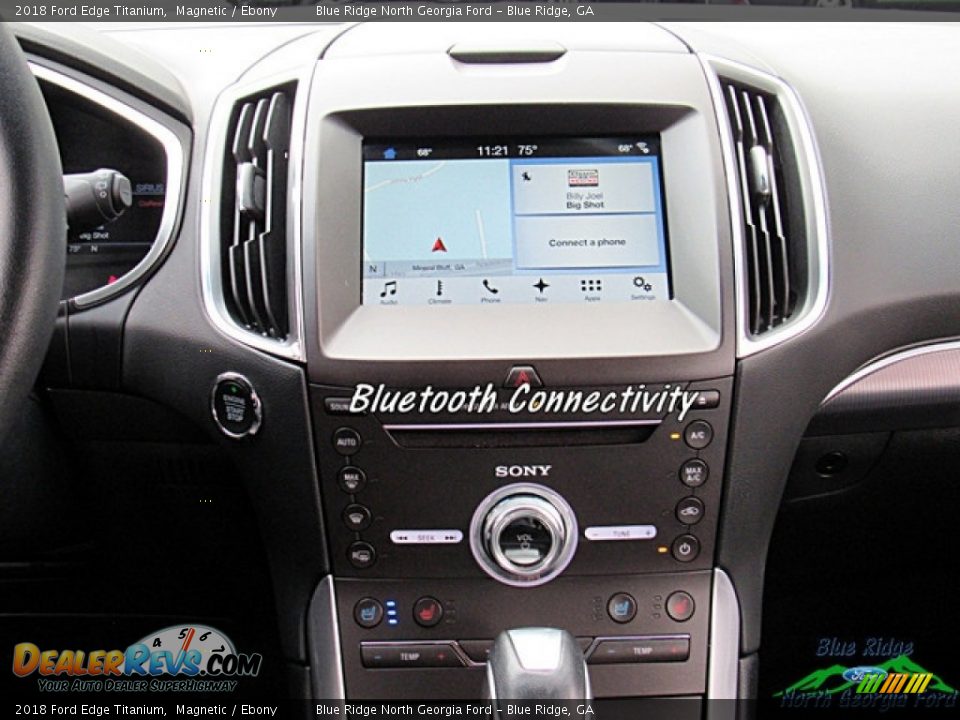 2018 Ford Edge Titanium Magnetic / Ebony Photo #19