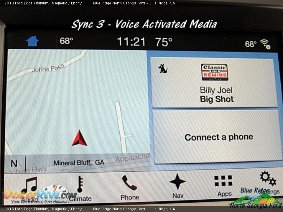 2018 Ford Edge Titanium Magnetic / Ebony Photo #22