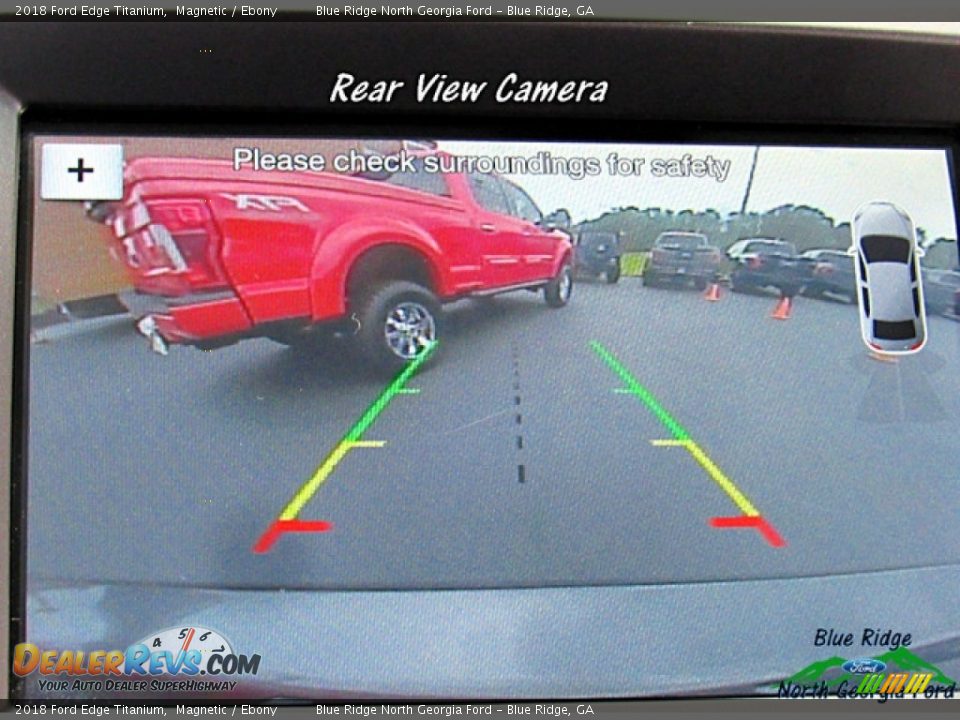 2018 Ford Edge Titanium Magnetic / Ebony Photo #24