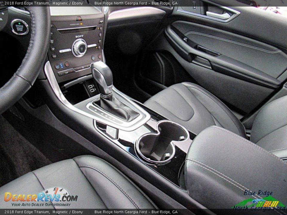 2018 Ford Edge Titanium Magnetic / Ebony Photo #27