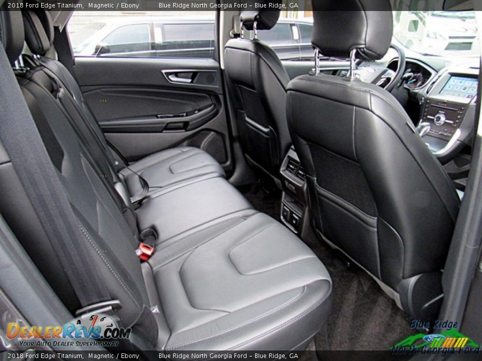 2018 Ford Edge Titanium Magnetic / Ebony Photo #32