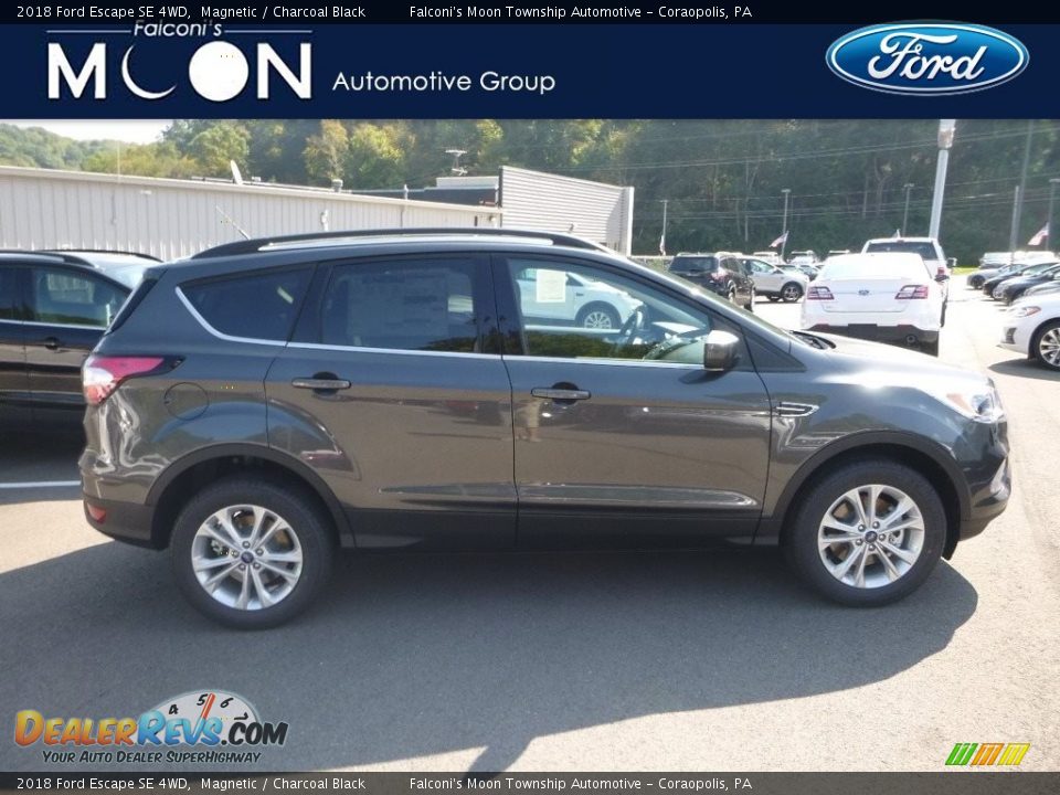 2018 Ford Escape SE 4WD Magnetic / Charcoal Black Photo #1