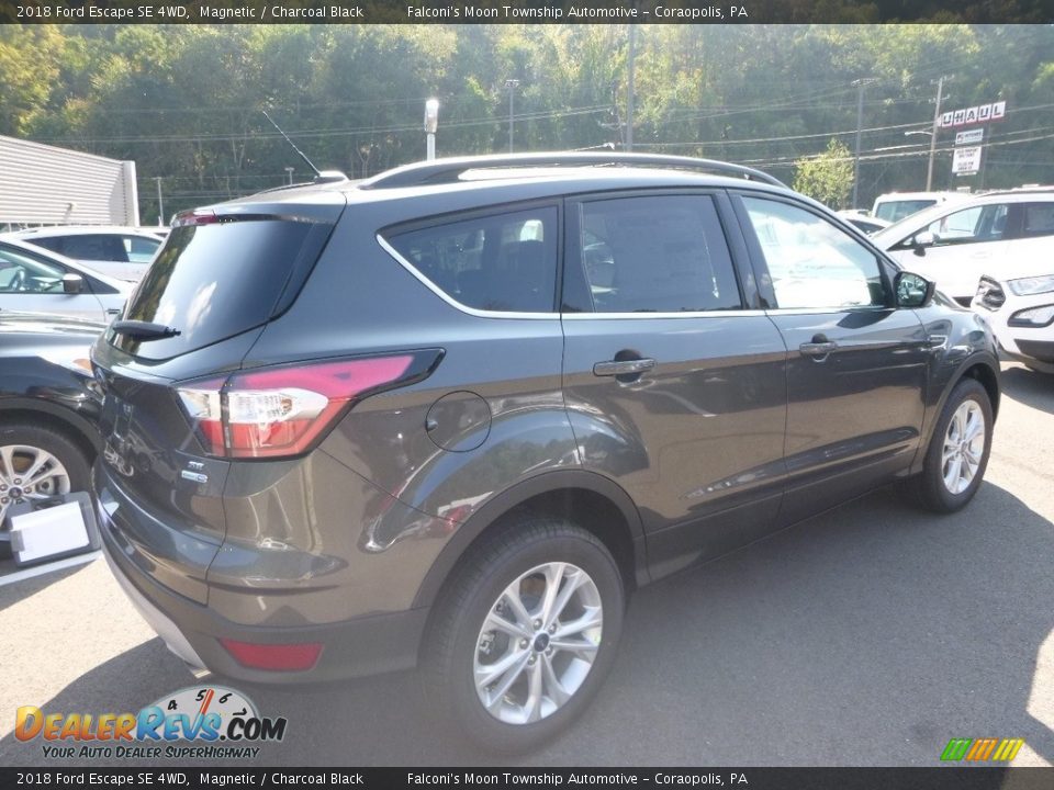 2018 Ford Escape SE 4WD Magnetic / Charcoal Black Photo #2
