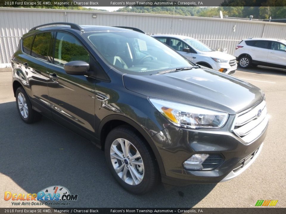 2018 Ford Escape SE 4WD Magnetic / Charcoal Black Photo #3