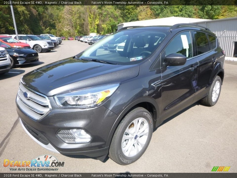 2018 Ford Escape SE 4WD Magnetic / Charcoal Black Photo #5