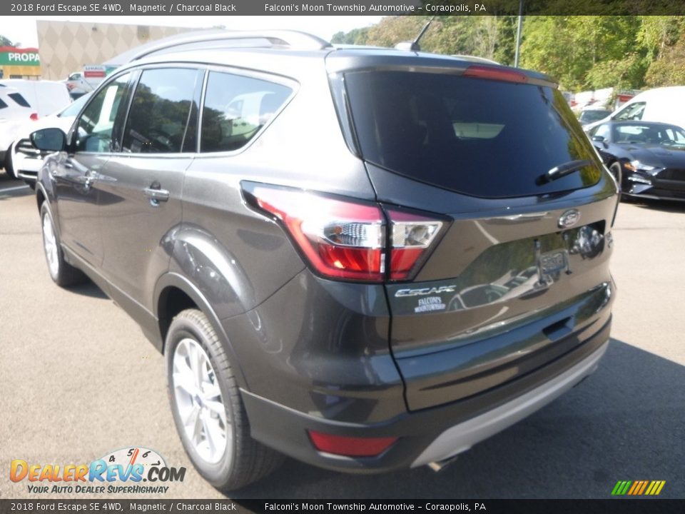 2018 Ford Escape SE 4WD Magnetic / Charcoal Black Photo #6